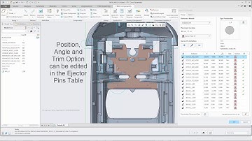 Creo Parametric - Expert Moldbase Extension 10.0 - Ejector Pin Designer