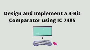 4-Bit Comparator Practical |  4-Bit Comparator using IC 7485 | Digital IC trainer kit