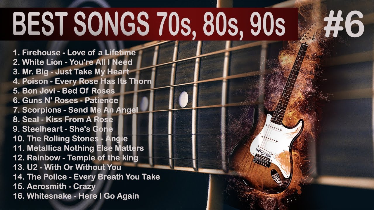 Lagu Slow Rock Barat Yang Paling Populer Tahun 70an 80an 90an - Best Rock Classic Playlist (HQ)