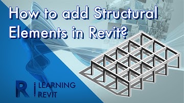 Voeg structurele kolommen en balken toe aan uw model in Revit Architecture | Revit-zelfstudie voo...