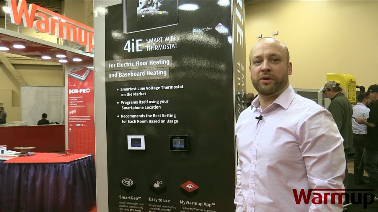 Warmup Floor Heating Installation Demo At Tise 2019 Youtube