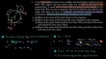 MCQ 8 | Rotation | Pathfinder physics Solutions