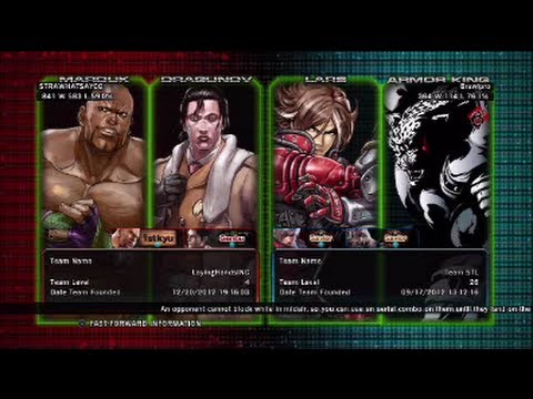 Tekken Tag Tournament 2 : STRAWHATSAYC0 ( Dragunov X Marduk ) VS Brawlpro ( Lars X Armor King )