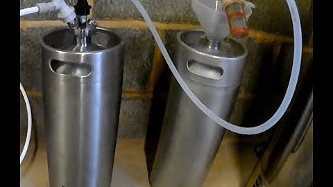 Purging O2 for Closed Keg Transfer