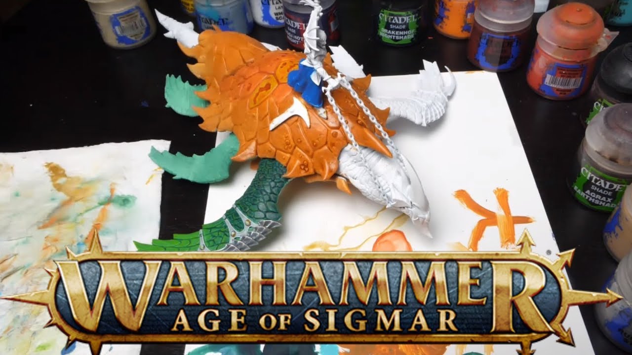 das schwarze auge ps4 Meditatives Malen mit Mháire: Mehr vom Warhammer Idoneth Deepkin: Leviadon
