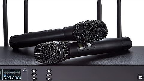 BEKBOES Professional Handheld UHF Wireless Microphone System Review, Easy to operate microphones