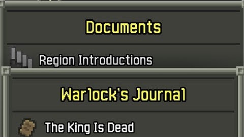 Shattered Pixel Dungeon Lore: Warlock