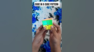CUBE IN A CUBE PATTERN ON 2X2 RUBIK