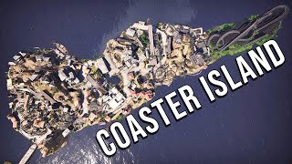 14 Roller Coasters!: Coaster Island in 4K w/ Reshade!