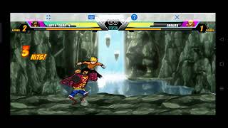 Naruto(boruto) vs Luffy gear 4 Mugen Jump force V7 Android