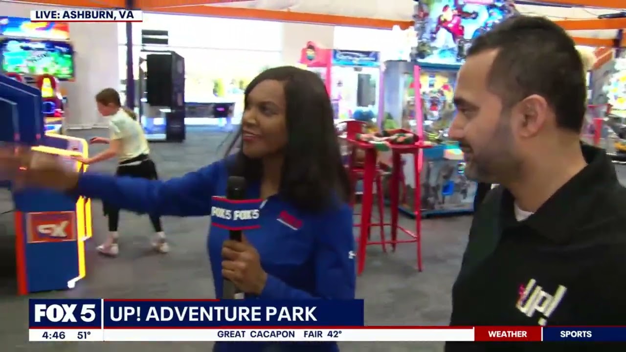 UP! Ultimate Adventure Park Fox5DC 4pm News