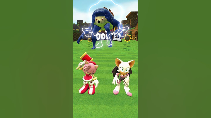 AMY or ROUGE? ALL SIZE SHIN SONIC TAPES FAMILY - GREEN HILL in Garry's Mod ! (Perfect Outlines)