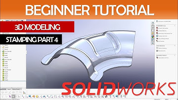 Solidworks Tutorial for Beginner Stamping Part 4