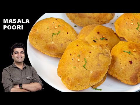 सफर की भूख में या चाय के साथ 10 Min आटे का चटपटा नाश्ता 7 दिन चले Aate aur Besan  ki Masala Poori