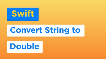 How to Convert String to Double and Float types using Swift 4