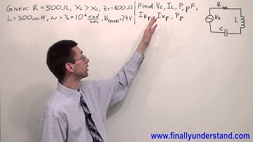 The Best Tutor!!!  RLC Series Circuits Tutorials (Video Lectures online)