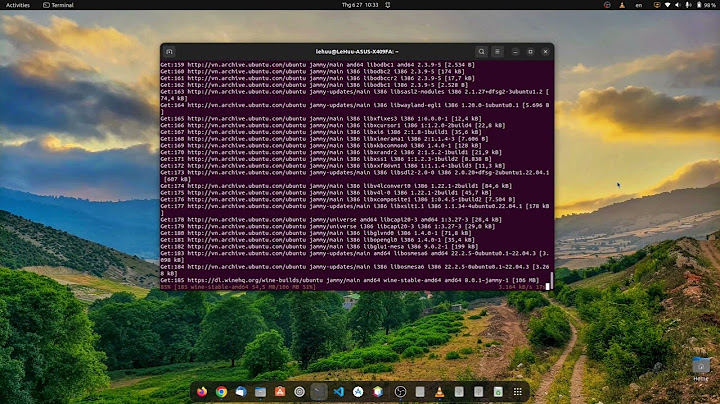 Hướng dẫn chạy file exe trên ubuntu