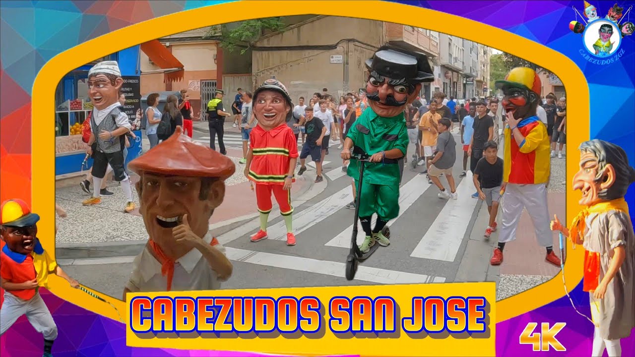 Cabezudos San José (Sábado Tarde 31-08-2024)