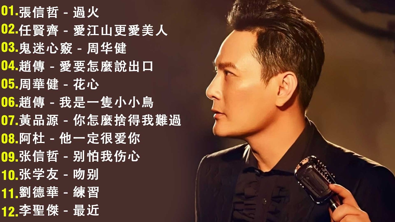 经典老歌500首大全 - 群星 里 一人一首成名曲 💖💖 張宇, 蘇芮, 巫啟賢, 王傑, 邰正宵, 林憶蓮, 張信哲, 趙傳, 潘越雲, 潘美辰, 陳昇, 葉蒨文 ,黃昏