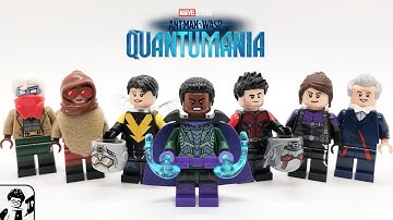 LEGO Ant-Man and the Wasp: Quantumania Custom Minifigure Showcase!