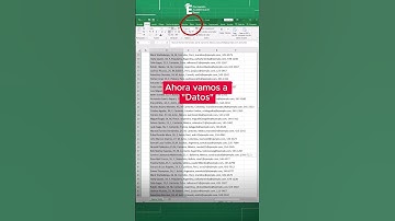 Arregla y separa datos masivos con unos clics en Excel. 🧐✅