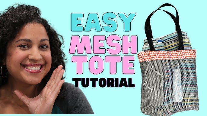 Make a Mesh Wash Bag 