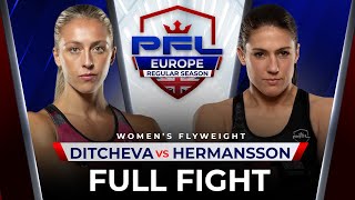 Dakota Ditcheva vs Malin Hermansson | PFL Newcastle