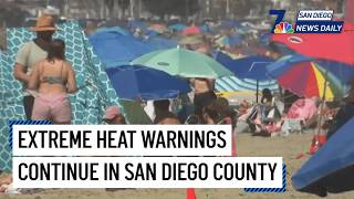 October 4, 2026 | Extreme heat warnings continue in SD County | San Diego News Daily