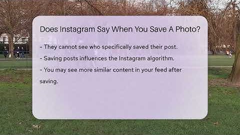 Does Instagram Say When You Save A Photo? - Everyday-Networking