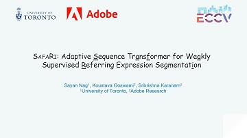 SAFARI ECCV 2024