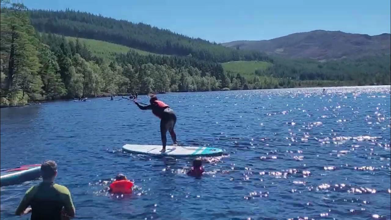 Paddle board FAIL! HILARIOUS fail learning how to paddle board ...