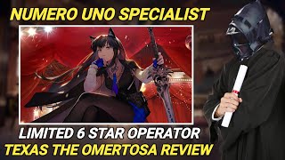 You Should Get and Build Texas The Omertosa | Operator Texas alter Review [Arknights]