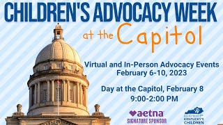 2023 Children's Advocacy Week Prep Webinar