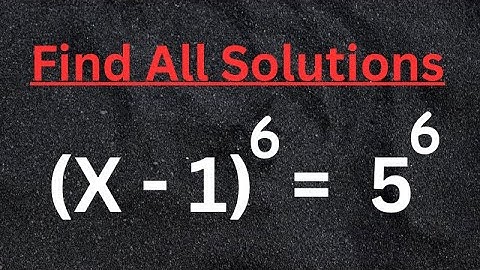 How to simplify algebraic exponential equations || Finding all solutions for X