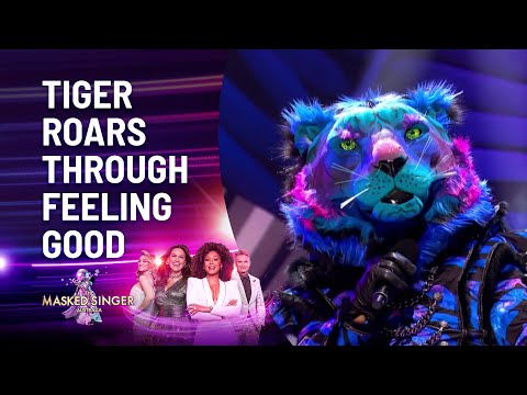 Tiger's 'Feeling Good' Performance - Season 4 | The Masked Singer Australia | Channel 10