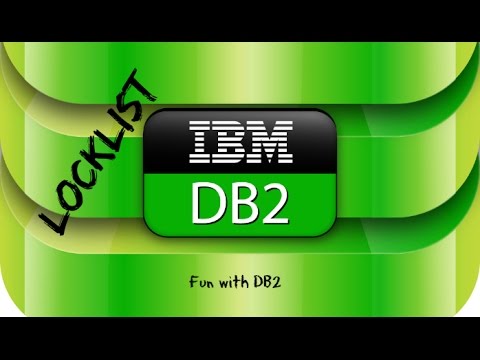 DB2 Basics Tutorial Part 11 - DB CFG - Locklist