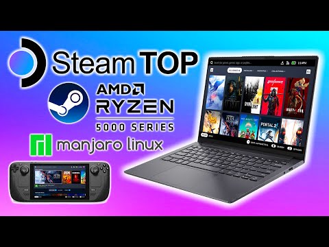 The Steam Top! Can’t Get Your Hands On A Steam Deck? Linux+Ryzen=Awesome!