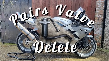 Pair Valve Delete on ZX6R