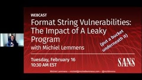 Format String Vulnerabilities – The Impact Of A Leaky Program