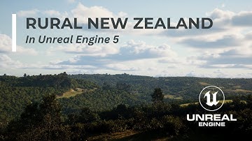 UNREAL ENGINE 5: Rural New Zealand Landscape