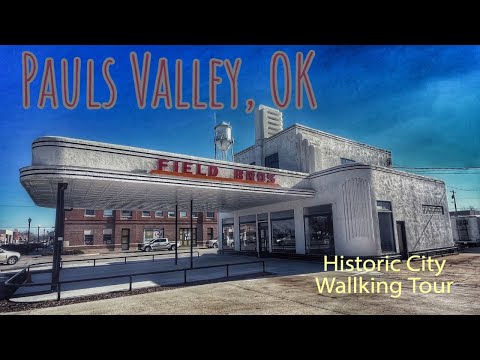 Walking Tour of Pauls Valley, OK: A Look at the City's History and Culture