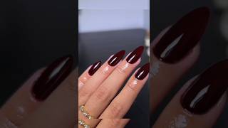 Chocolate Nails 🤎🍫 #chocolatenails #brownnails #nailart #naildesign #nailinspo #cozynails #glossy