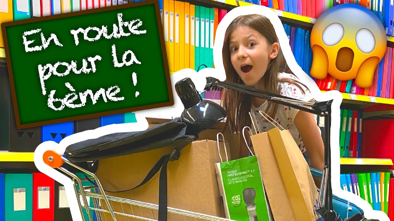 C Est La Rentree Back To School Chasse Aux Fournitures Scolaires 21 Youtube