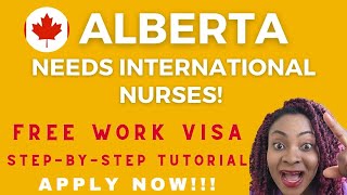 SPONSORED WORK VISA FROM ALBERTA HEALTH SERVICES for nurses WORLDWIDE | IMMIGRATE to Canada | CRNA