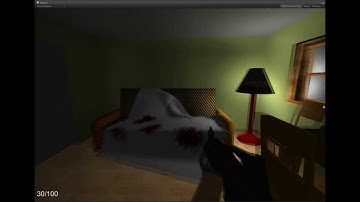 Unity 3D FPS Horror zombie game Update #1