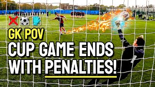CUP GAME ends with PENALTY SHOOTOUT! Goalkeeper POV - Match Highlights screenshot 3