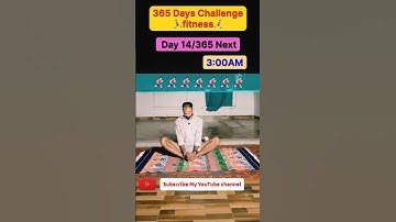365 days challenge workout,day 14/365 next #challenge #viralvlogs #minivlog #viralvlogs #newyoutuber