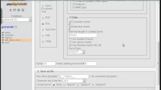 how to export and import MYSQL database using phpMyAdmin for archiving(Using phpMyAdmin of the XXAMP system, a MYSQL database with several tables is exported to a text .sql file stored locally and the database destroyed., 2012-11-04T15:45:34.000Z)