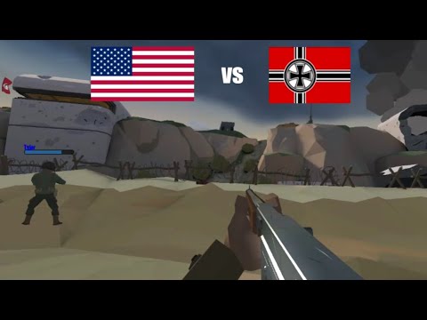 Operasi D-Day Untuk Menghancurkan Nazi Jerman! - World War Polygon