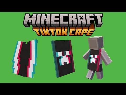 How to get the Minecraft TikTok Cape & FREE Cosmetic Items!